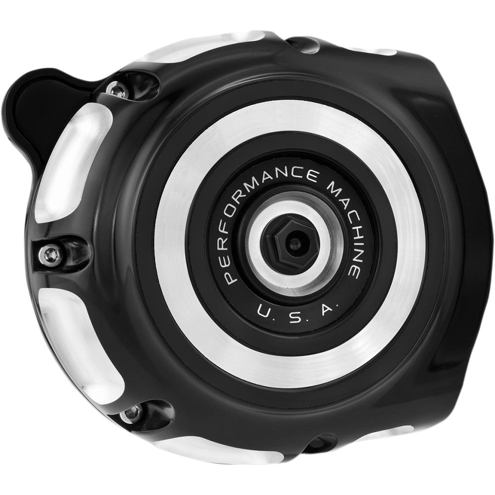 10-16 for Harley FLHTK Vintage Air Cleaner Contrast Cut Throttle By Wire