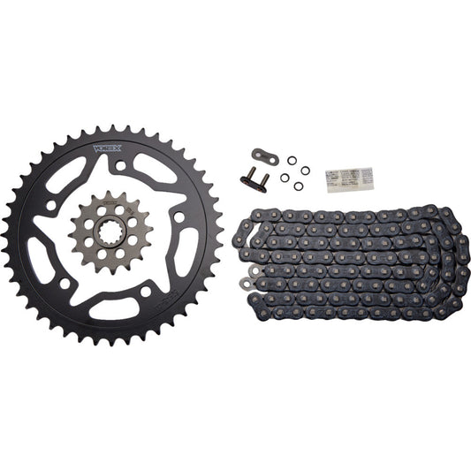 01-'06 for Suzuki GSX-R1000 Sprocket/Chain Kit 16/44T Sil Rx3 520-110L Blk