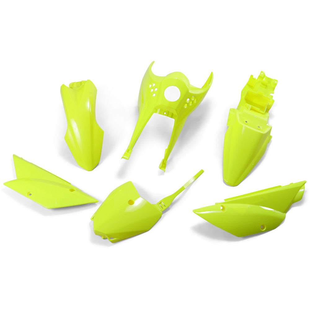 2010-2020 for Kawasaki KLX 110 UFO Replacement Body Kit Fluorescent Yellow KLX11