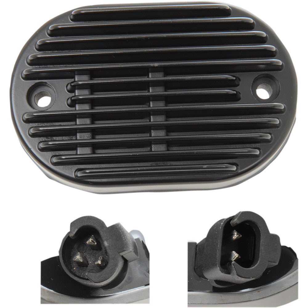 2012-2017 for Harley Softail Slim FLS Regulator FX/FLST '08-'10 Black