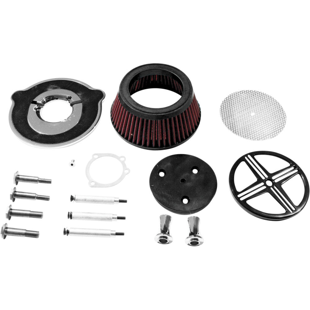 2003-2009 for Honda VTX1300R BARON XXX Air Cleaner Black VTX1300 BA-2361-00B