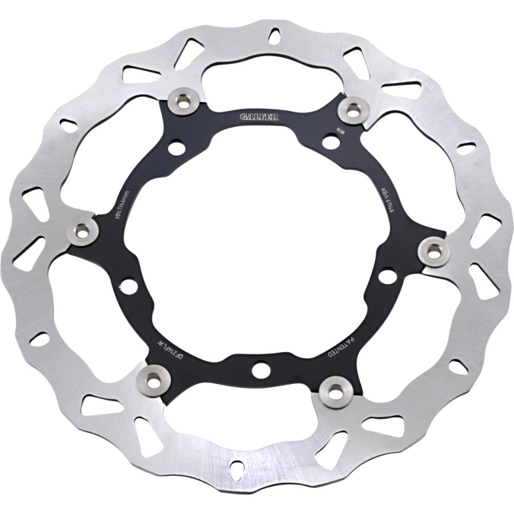 2018-2019 for Kawasaki Ninja 400 GALFER Front Rotor DF214FLW DF214FLW