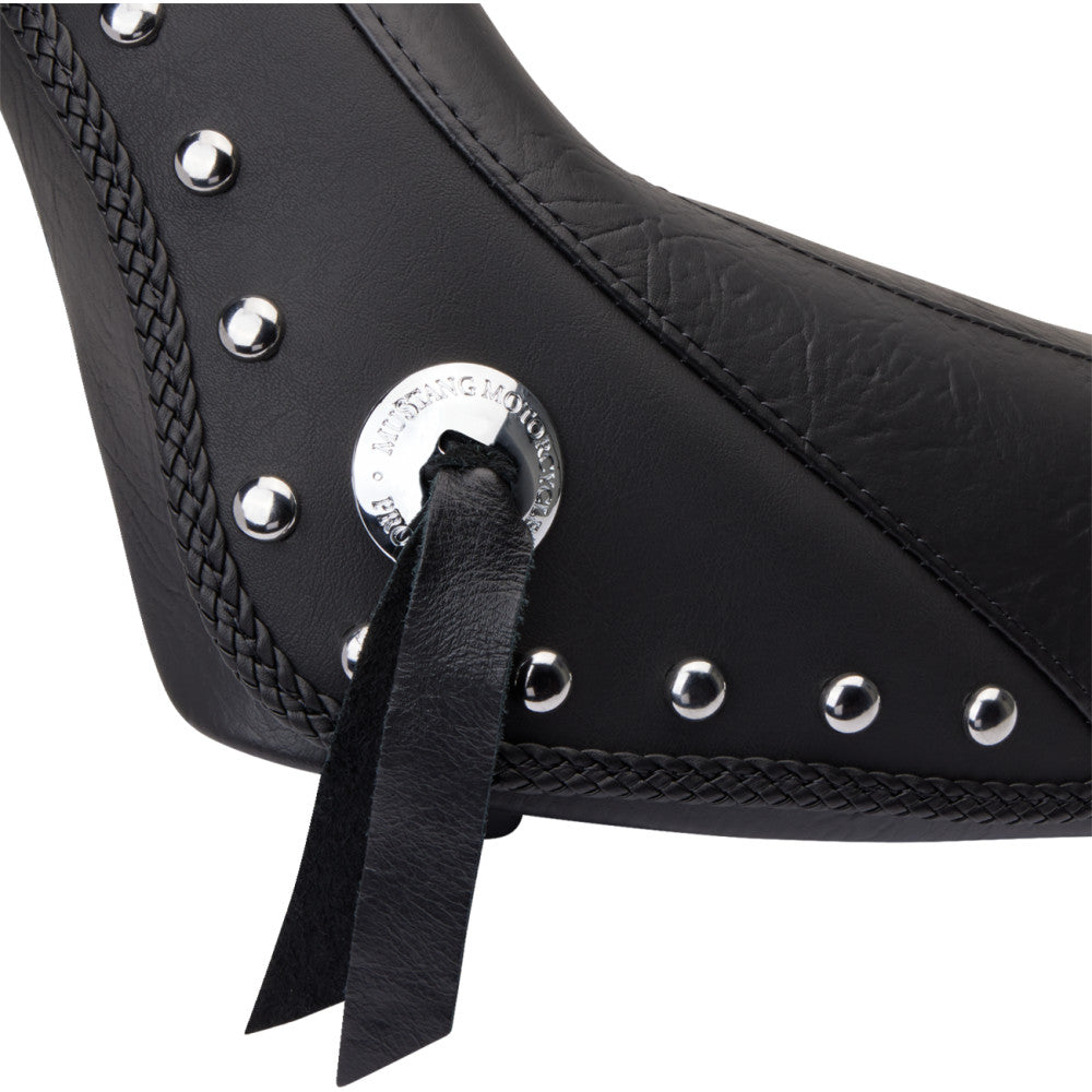 2012-2017 for Harley Softail Deluxe EFI FLSTNI Solo Studded Seat FLST '08-'17