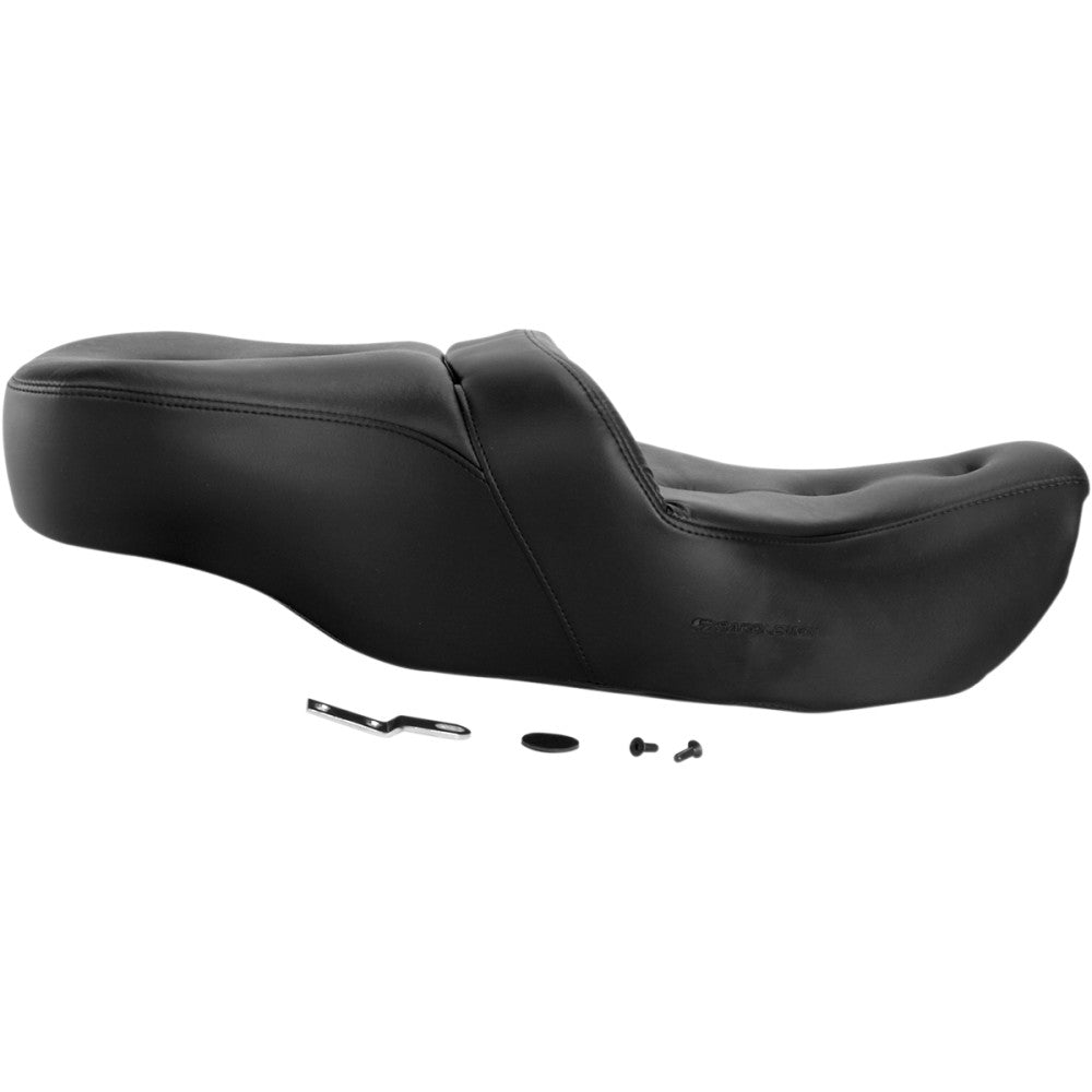 99-07 for Harley FLH/FLT Models SADDLEMEN Pillow-Top Roadsofa Seat Black
