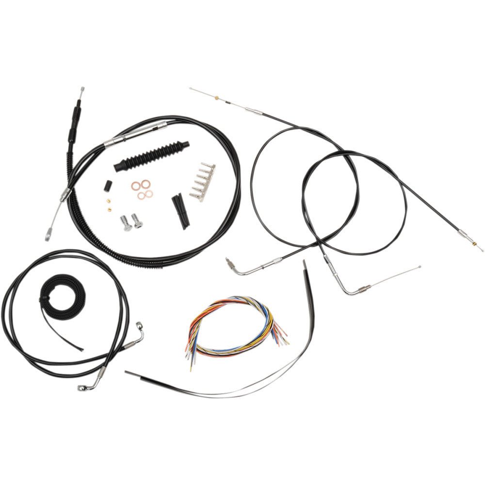 04-06 for Harley 883 XL Cable/Brake Line Kit 12