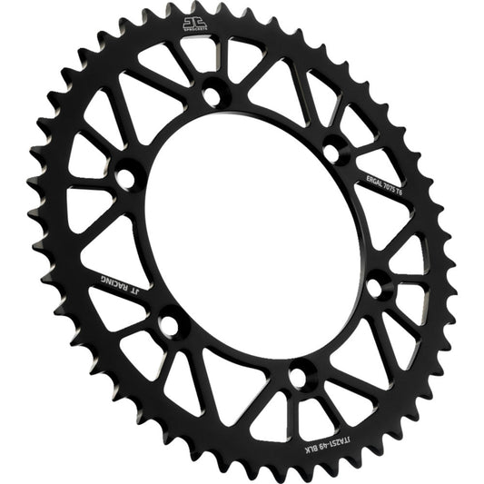 99-'21 for Yamaha YZ125 JT Rear Racelite Sprocket Alum 49T-520 Blk Hon/Yam