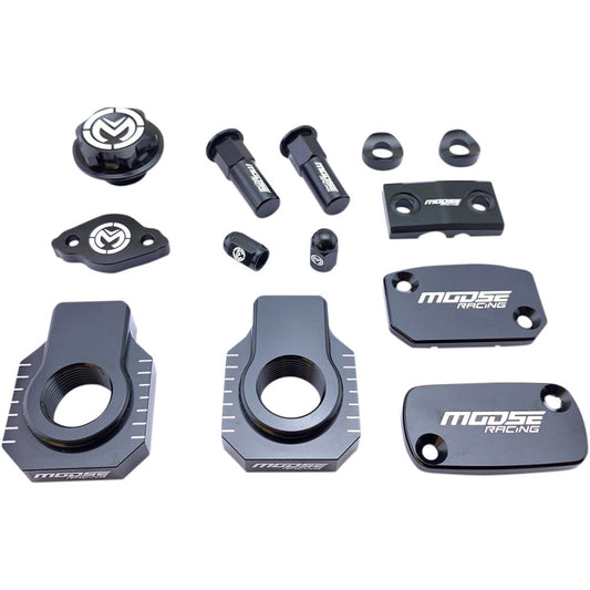 2013-2017 for Beta 250 RR 2T MOOSE RACING Bling Pack Beta Black M57-5020GB