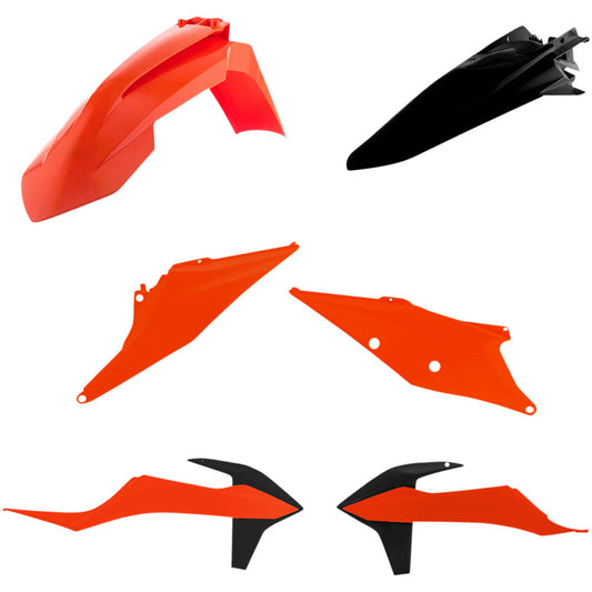 2020-2021 for KTM 250 XC-W TPI ACERBIS Standard Replacement Body Kit Red XCF/XCW