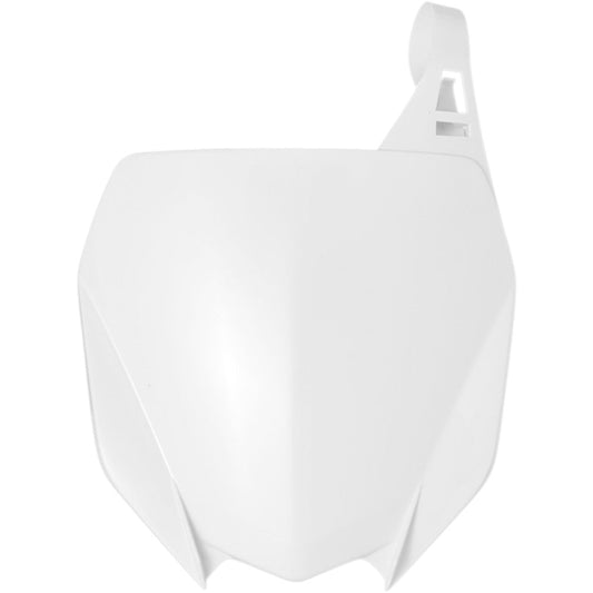 2018-2021 for Yamaha YZ 450 F ACERBIS Front Number Plate White YZ 2685860002