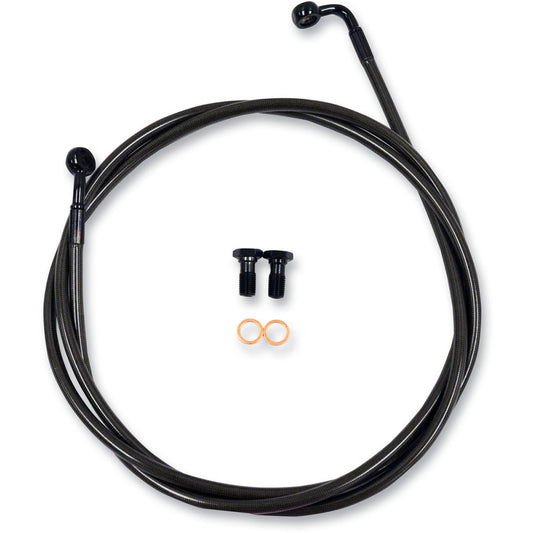 09-20 for Harley Iron 883 XLN Brake Lines 12" 14" Ape Hanger Handlebars Midnight