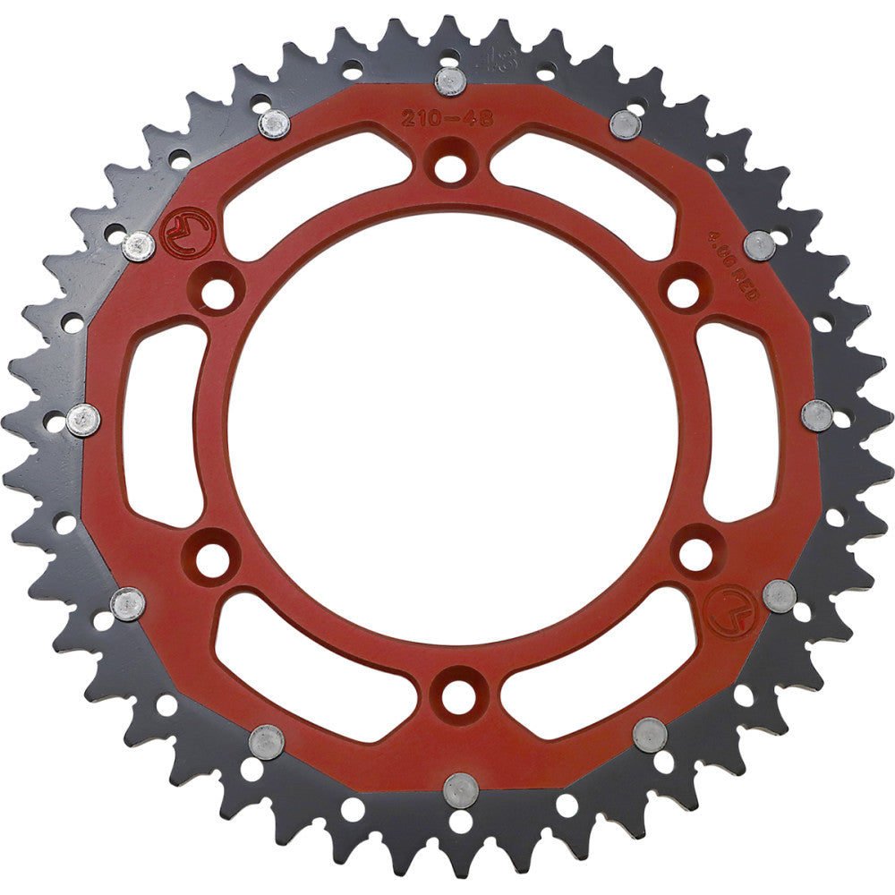 03-21 for Honda CRF150F MOOSE RACING Dual Sprocket Red 48 Tooth 1210-210-48-13X