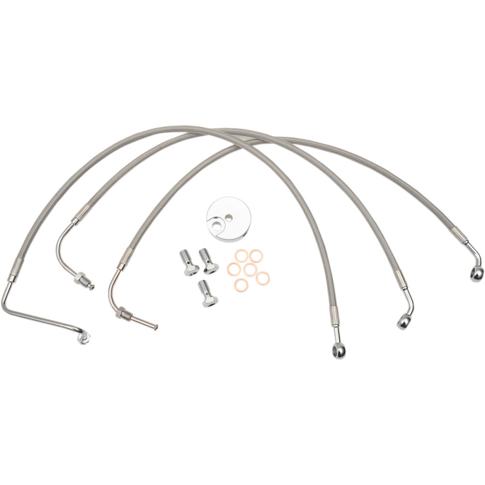 96-03 for Harley FLHR Brake Lines 12