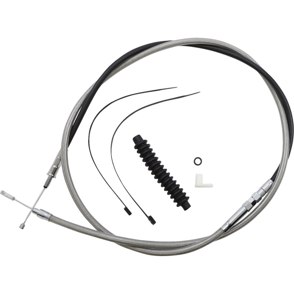 21-22 for Harley FLHR W/ABS MAGNUM Cable Kit XR Full Lines 12-14