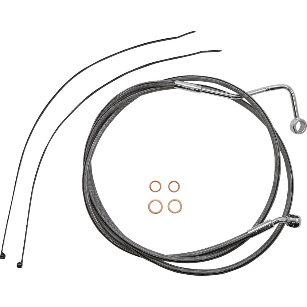 21-22 for Harley FLHR W/ABS MAGNUM Cable Kit XR Full Lines 12-14