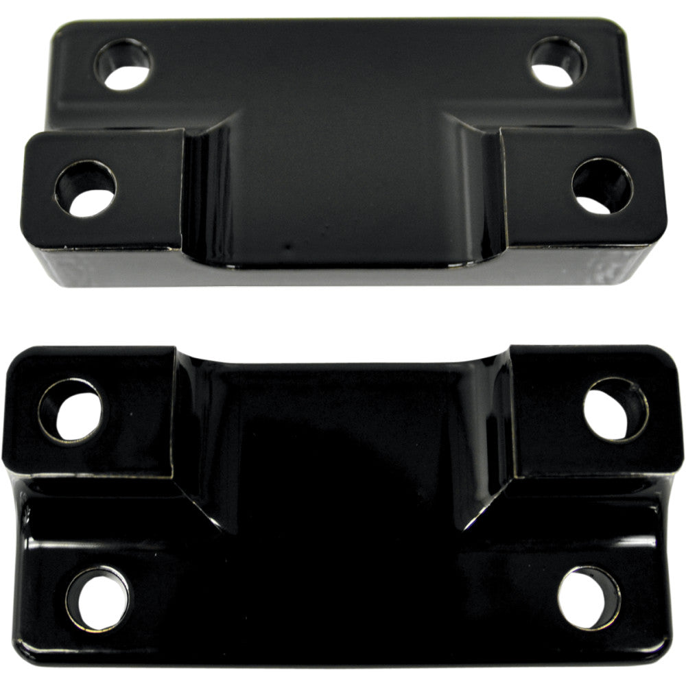 2009-2013 for Harley Tri Glide FLHTCUTG Fender-To-Fork Adapters Gloss Black