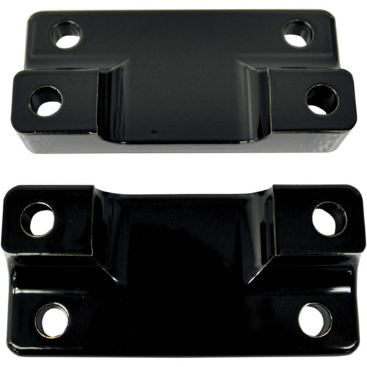 2009-2013 for Harley Tri Glide FLHTCUTG Fender-To-Fork Adapters Gloss Black