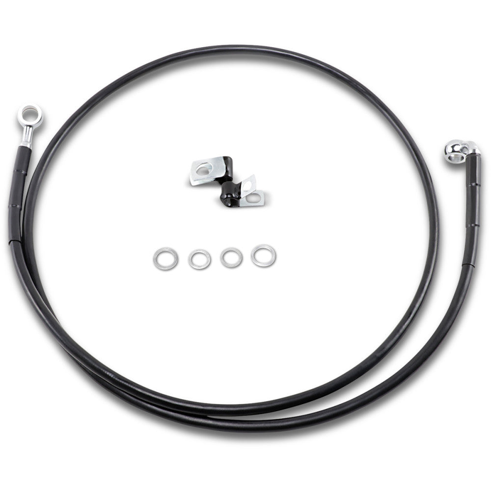 00-07 for Harley FXST Drag Specialties Extended Front Brake Line +10
