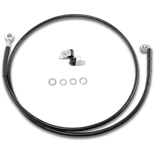00-07 for Harley FXST Drag Specialties Extended Front Brake Line +10