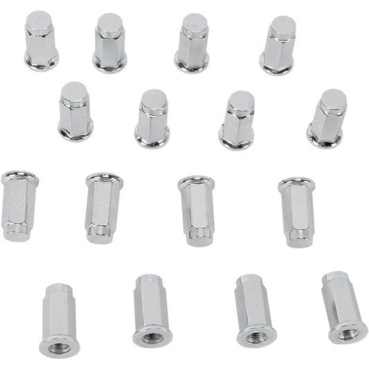 2011-2018 for Polaris Ranger EV 4x4 ITP Lug Nut 4/156 Chrome 16 Pack ALUG11BX