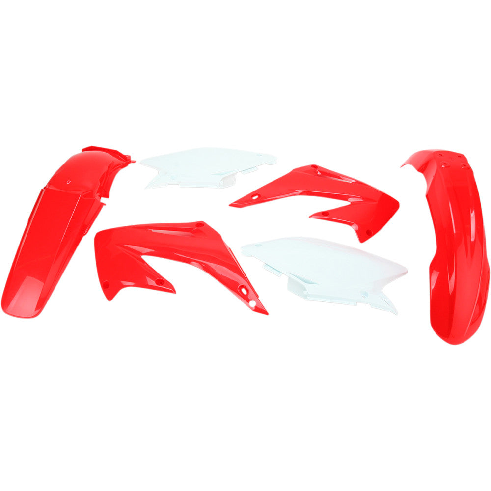 04-07 for Honda CR125R ACERBIS Standard Replacement Body Kit '05 Red/White CR