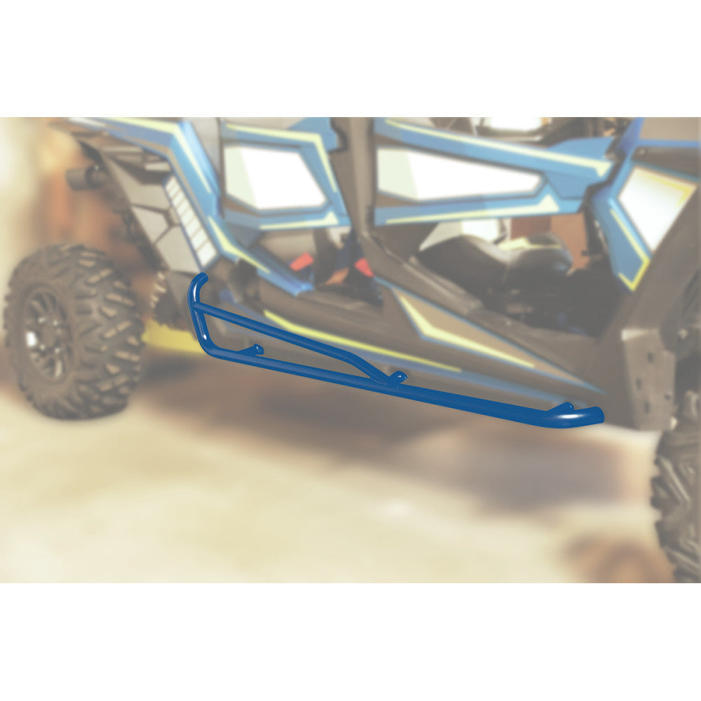 2014-2018 for Polaris RZR 4 XP 1000 4x4 MOOSE RACING Nerf Bars Blue RZR 4-Seater