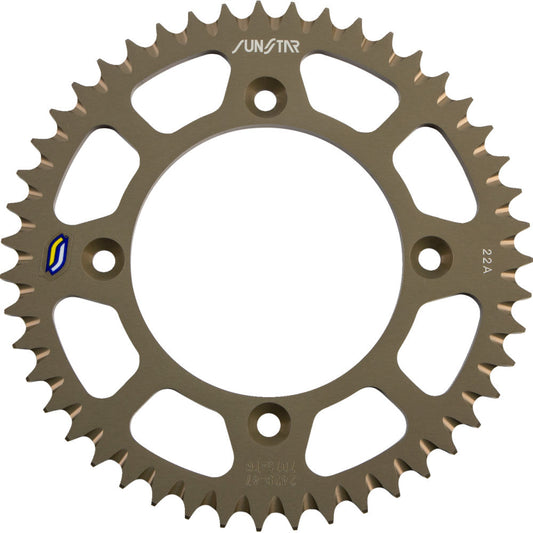 02-15 for Suzuki RM 85 SUNSTAR SPROCKETS Rear Sprocket 47-Tooth / Gold 5-242947