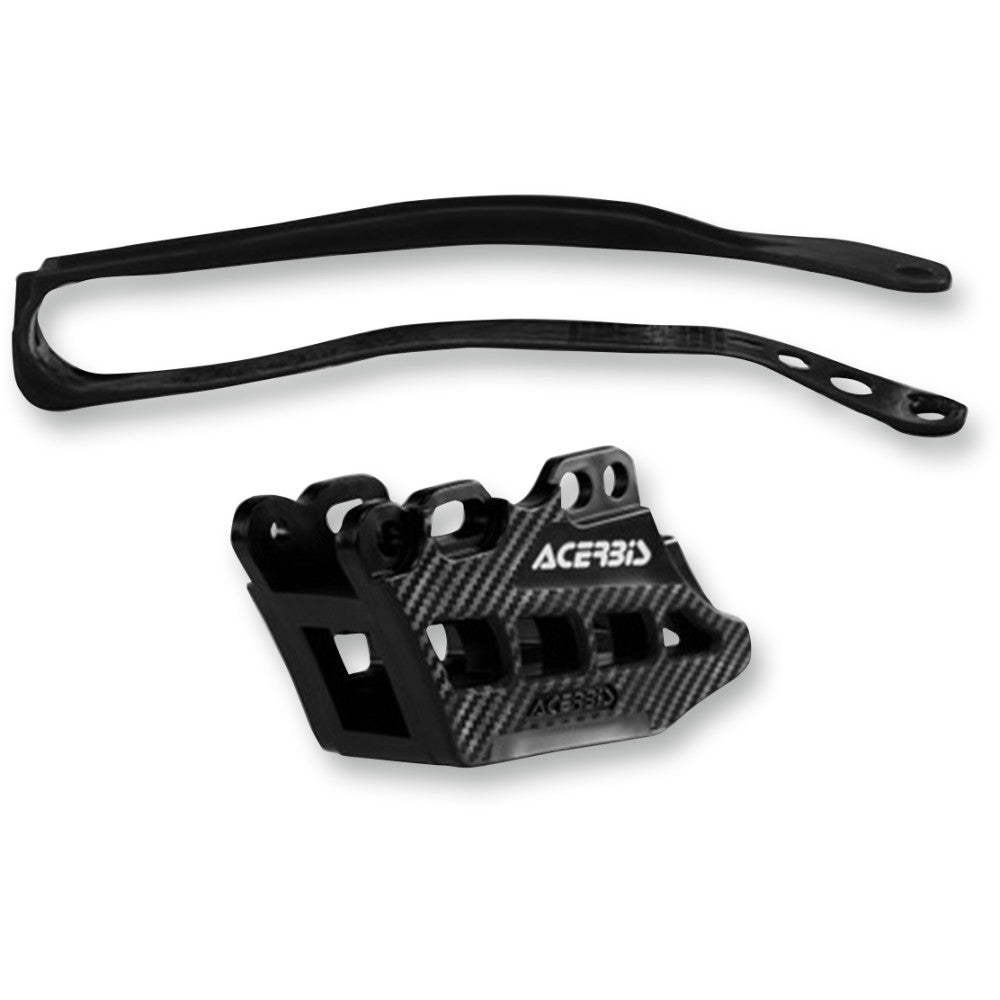 07-'19 for Yamaha YZ250F ACERBIS Guide/Slider Kit 2.0 Black