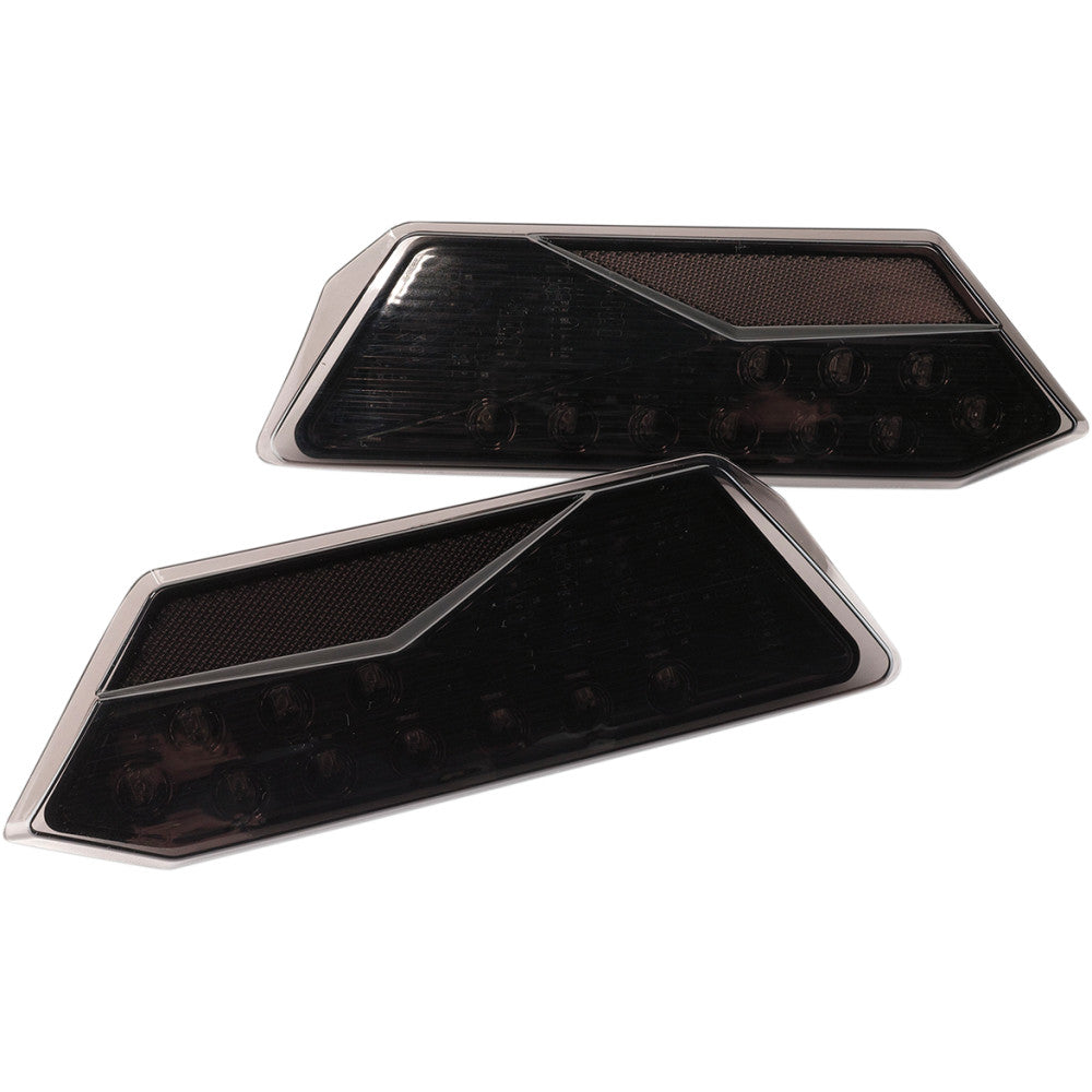 2015-2020 for Polaris RZR 900 4x4 MOOSE UTILITY LED Tail Lights RZR1000 Black
