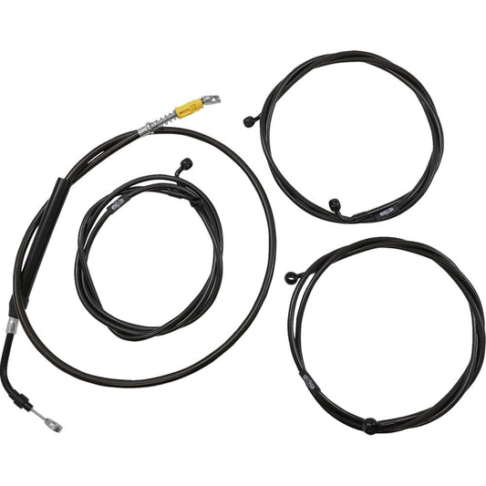 21-22 for Harley FLHT/FLHX/FLHR w/ABS LA CHOP Cable Kit Plug&Play 18-20"