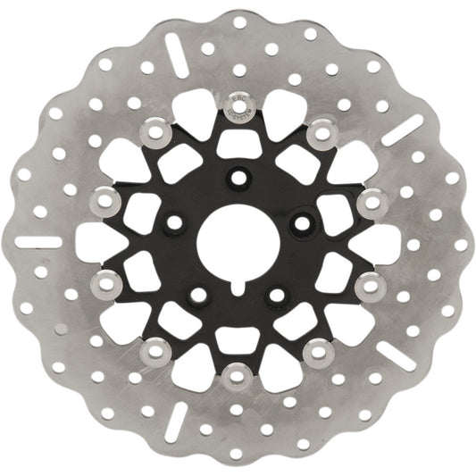 1997-1999 for Harley 883 Hugger XLH EBC Brake Rotor Black Carrier FSD026CBLK