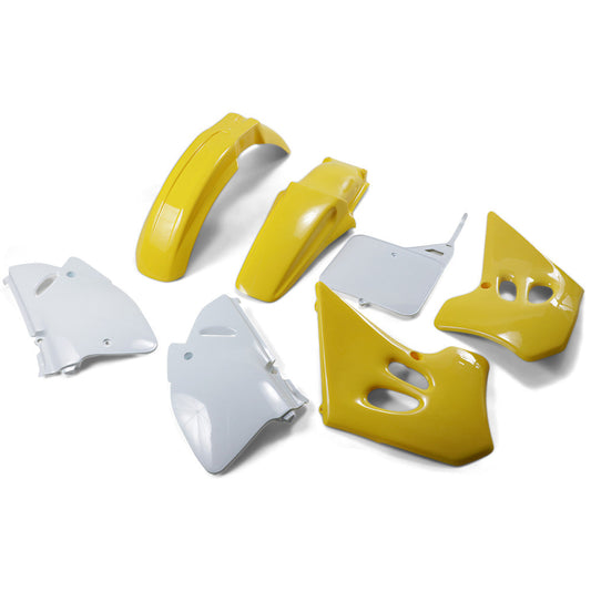 94-95 for Suzuki RM 250 UFO Replacement Body Kit OEM Yellow/White SUKIT394-999