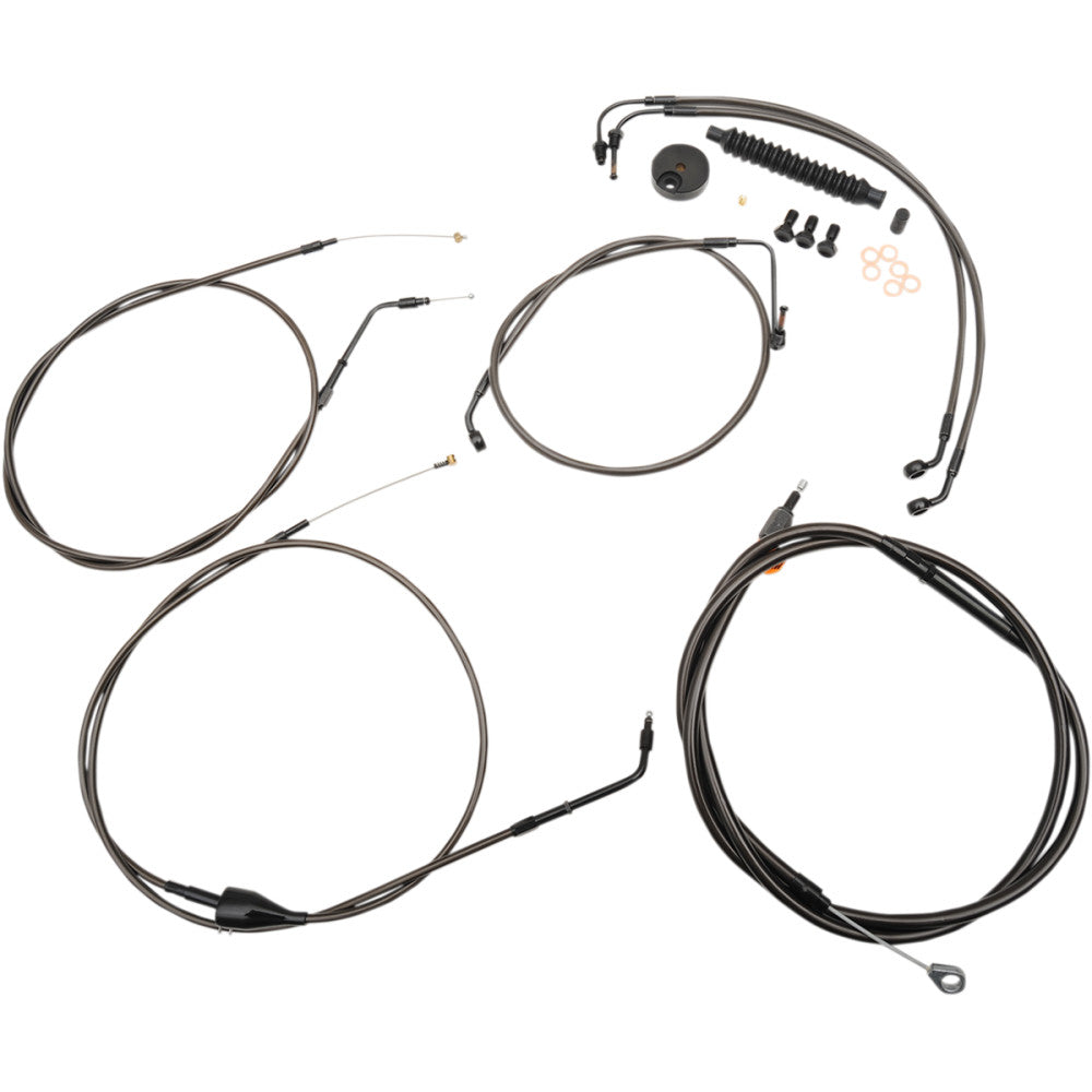 96-03 for Harley FLHR Cable/Brake Line Kit 12