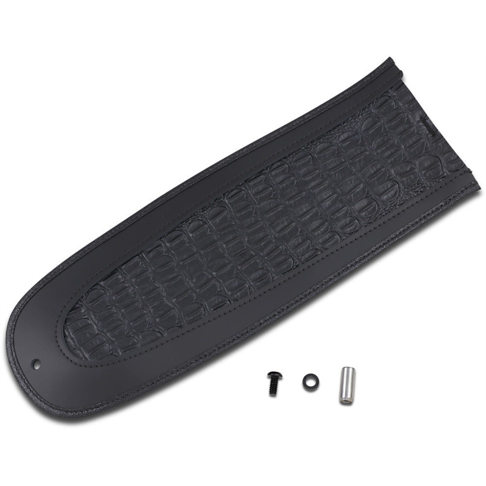 99-05 for Super Glide Sport FXDX Fender Skin Embossed Faux Gator Leather Center