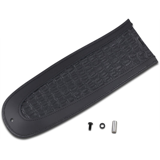 99-05 for Super Glide Sport FXDX Fender Skin Embossed Faux Gator Leather Center
