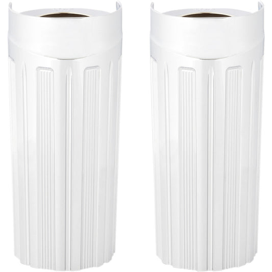 2015-21 for Harley FLTRXS ARLEN NESS 10-Gauge Fork Boot Covers Chrome +2" FL 20-