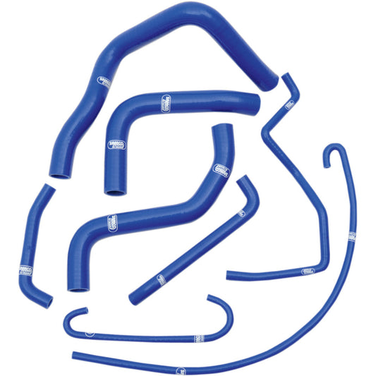 2011-2020 for Suzuki GSX-R 750 SAMCO SPORT Radiator Hose Kit Blue SUZ41-BL