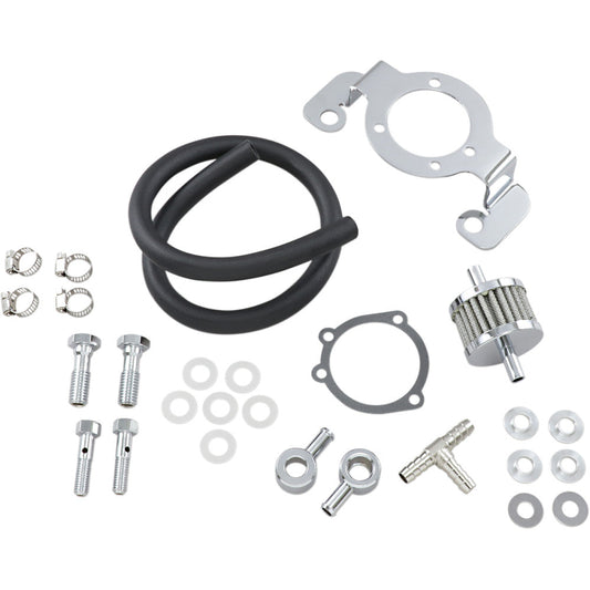2008-2017 for Harley Fat Bob FXDF Carburetor Support Breather '93-'14 Big Twin