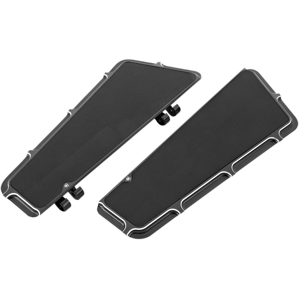 2015-2021 for Harley Road Glide Special FLTRXS Driver Floorboard Black Beveled