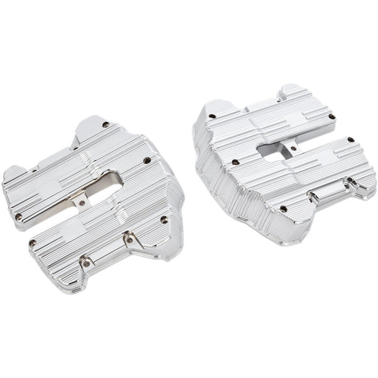 18-20 for Harley Softail Slim FLSL ARLEN NESS Rocker Cover Box 10 Gauge Chrome