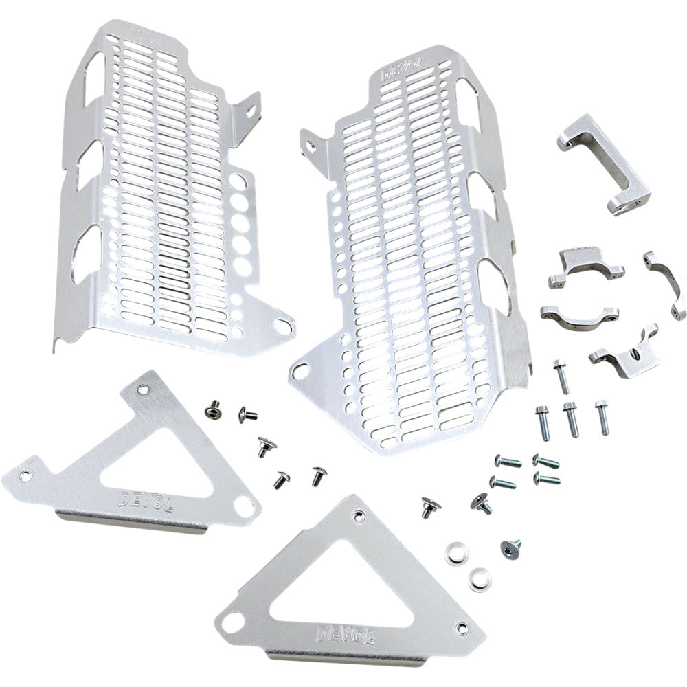 2017-2018 for Honda CRF450RX DEVOL Radiator Guards 0101-1212