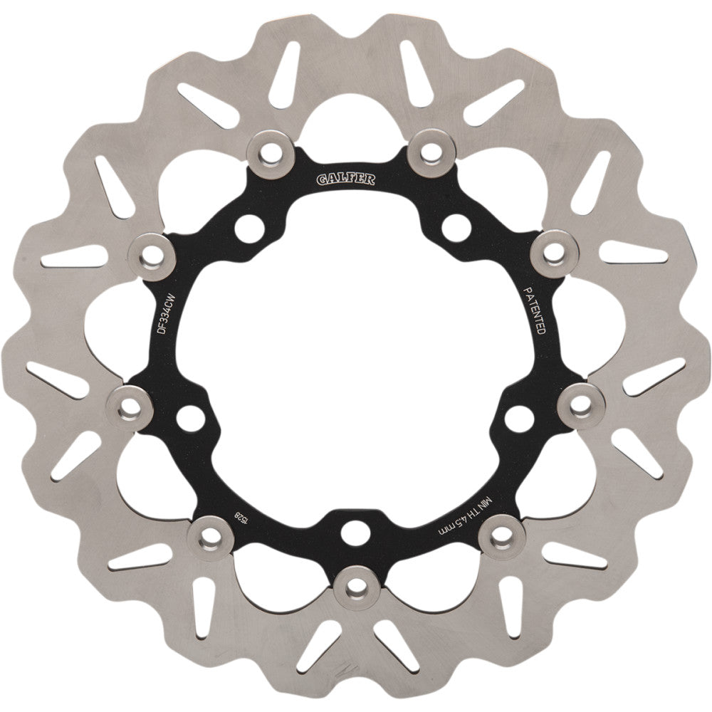 2007-2008, 2017 for Suzuki SV 650 A GALFER Front Rotor DF334CW