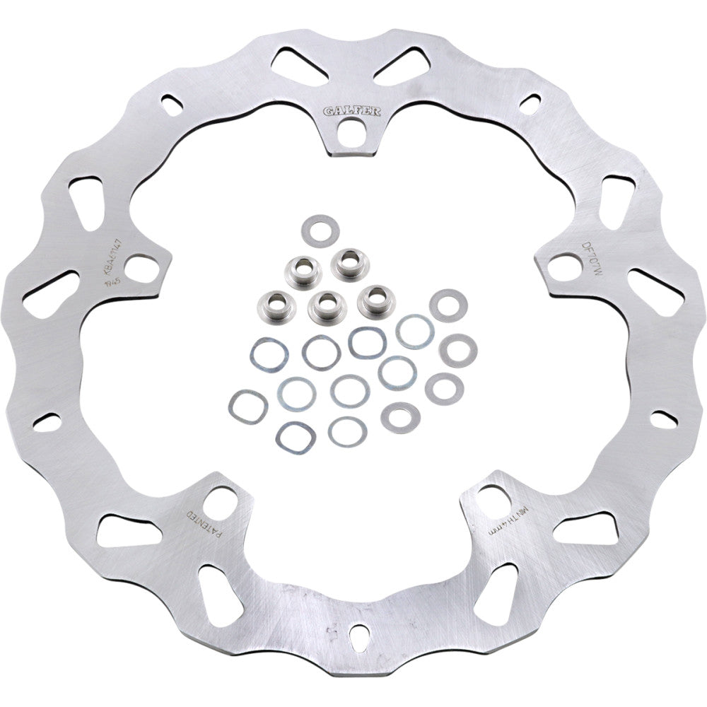 2009-2015 for BMW K 1300 S GALFER Wave Brake Rotor Front DF707W
