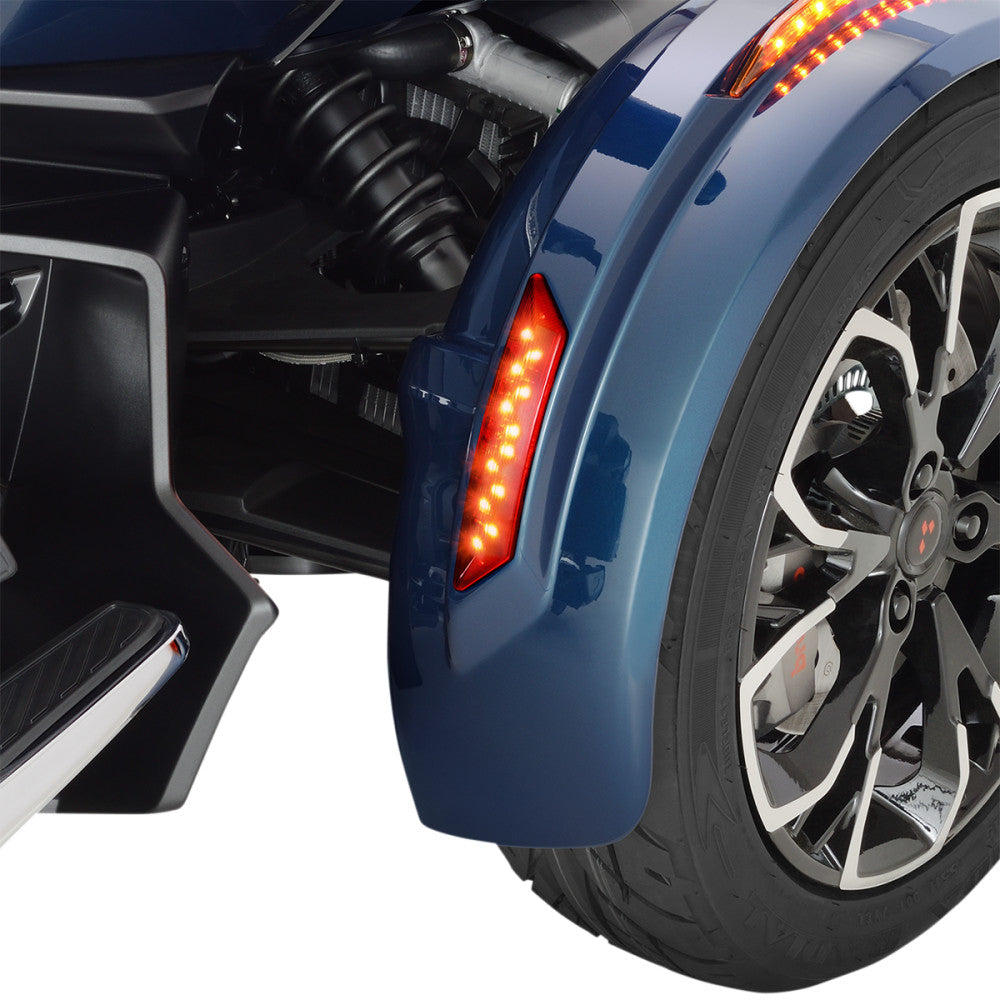 2020-2021 for Can-Am Spyder F3 SHOW CHROME Front Fender Lights Rear 41-202