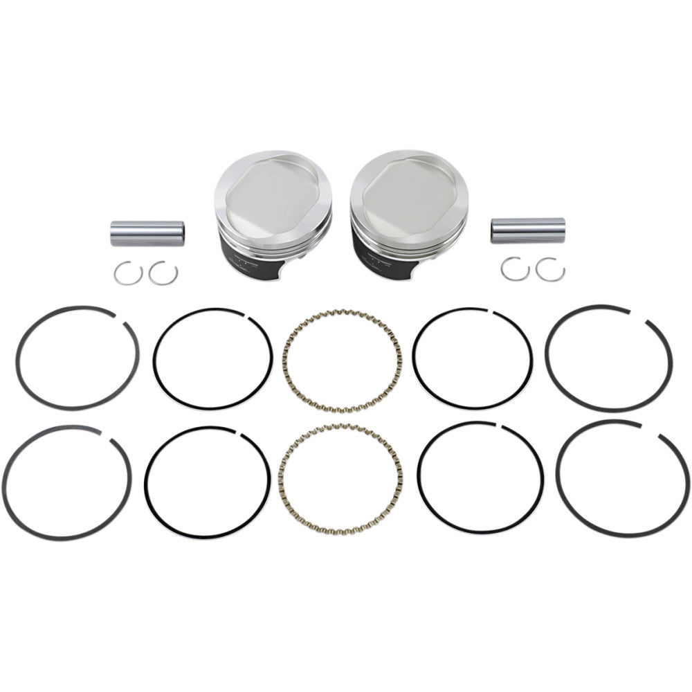 86-'03 for Harley XLH883 Tracker Piston Kit 883 To 1200 Evo 10.5:1 +.030