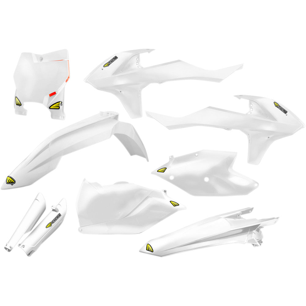 2016-2018 for KTM 250 XC-F CYCRA Body Kit Powerflow White 1CYC-9317-42