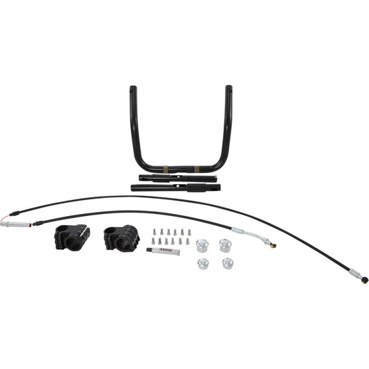 2018-2021 for Indian Chieftain KLOCK WERKS Handlebar Klip Hanger 13" Black