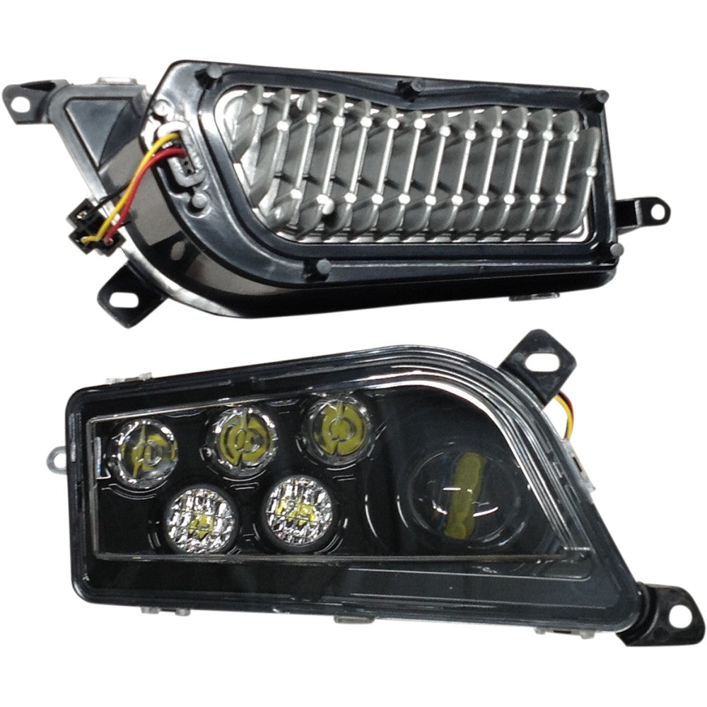 2016-2019 for Polaris RZR 4 XP Turbo 4x4 BRITE-LITES LED Headlight Kit 16-18 RZR