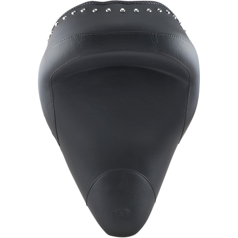 2014-2019 for Indian Chieftain MUSTANG Solo Touring Seat Wide Studded 75362