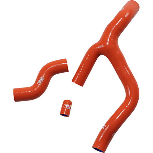 2012-2015 for KTM 350 XCF-W MOOSE RACING Radiator Hose Kit Orange KTM-43-OR