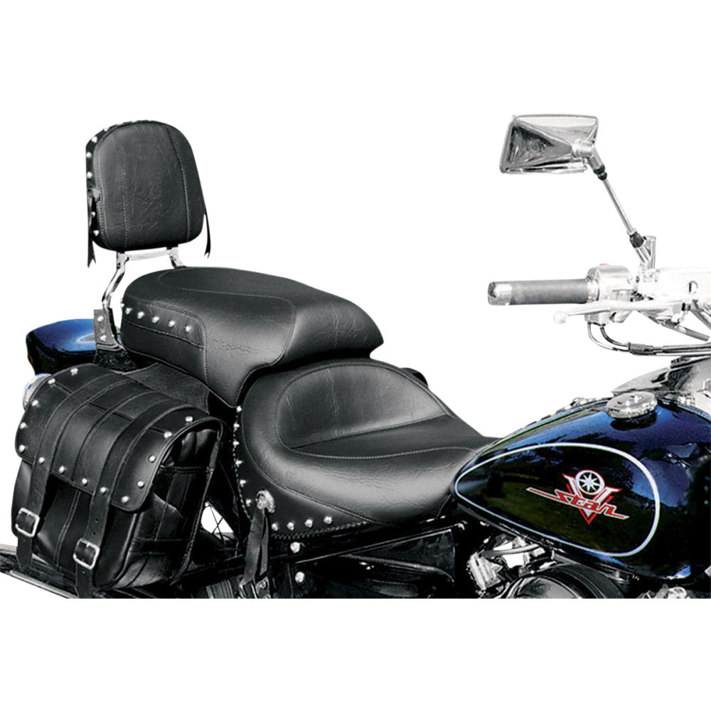 98-13 for Yamaha XVS 650 V-Star Classic MUSTANG Wide Studded Seat XV650 '98-'02